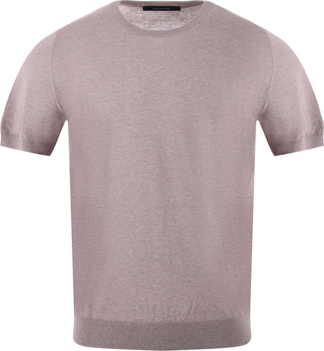 Tagliatore Josh Crewneck Knitted T-Shirt