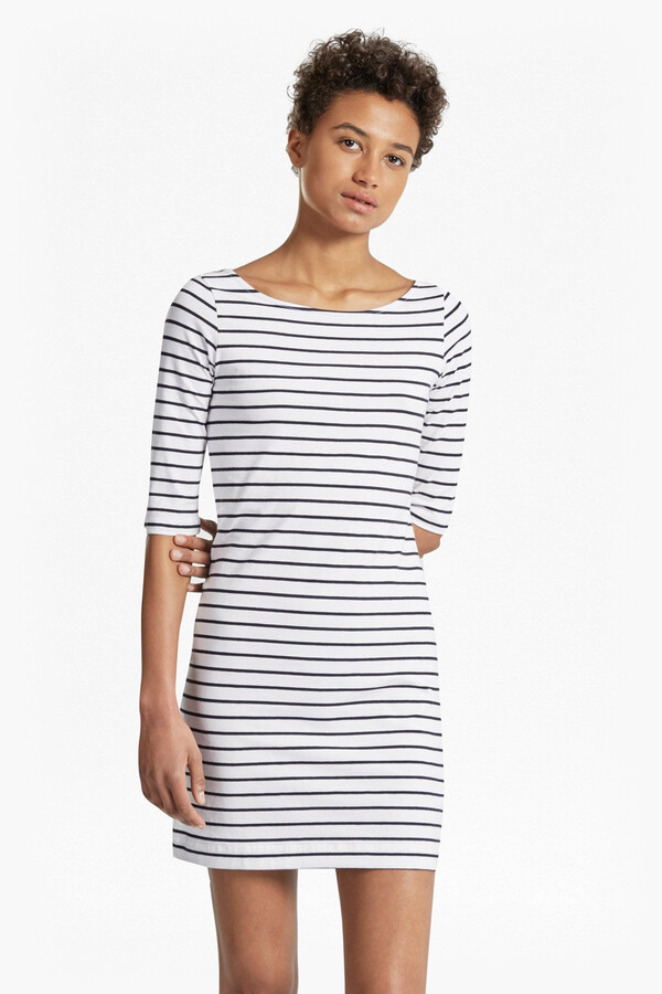striped jersey dress uk
