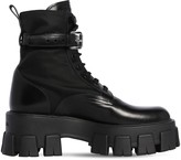 Thumbnail for your product : Prada 55mm Monolith Leather & Nylon Boots