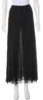 Thumbnail for your product : Jean Paul Gaultier Soleil Mesh Maxi Skirt