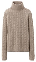 Thumbnail for your product : Uniqlo WOMEN Cashmere Blend Polo Neck Sweater