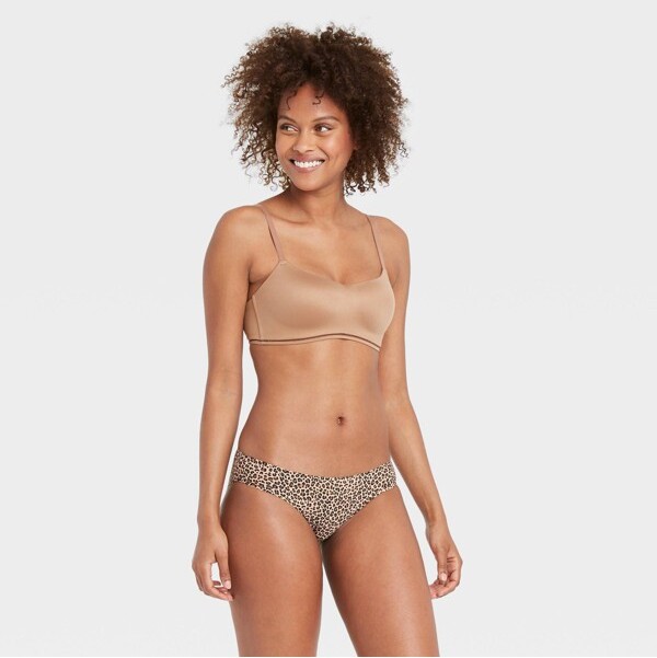 Women' Leopard Print Bonded Micro Bikini Underwear - Auden™ Urban Safari  Tan L - ShopStyle Panties