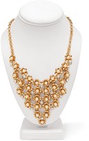 Thumbnail for your product : Forever 21 Cascading Flower Bib Necklace