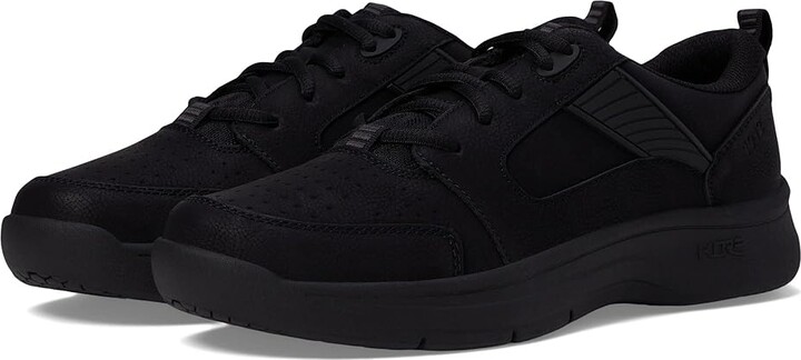 Nunn Bush Kore Elevate Moccasin Toe Oxford Lightweight Lace-Up Men's Shoes Black : 7.5 M (D), Synthetic/Textile