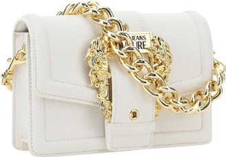 Versace Jeans Couture Shoulder Bag With Buckle And Logo
