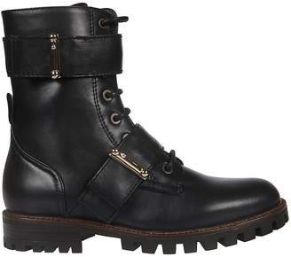 Anna Baiguera Annabkl Strapped Laced-up Boots