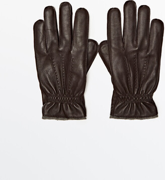 Men's Leather Gloves Wool Lined | ShopStyle