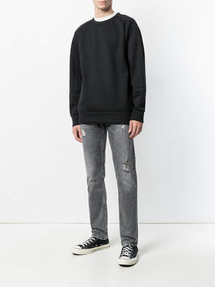 Calvin Klein Jeans side zip sweatshirt