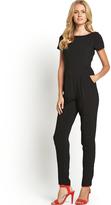 Thumbnail for your product : Definitions Petite Cap Sleeve Jumpsuit