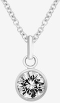 Thumbnail for your product : Itsy Bitsy Birthstone Crystal Sterling Silver 18 Inch Cable Pendant Necklace