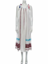 Thumbnail for your product : Ulla Johnson Striped Long Dress White