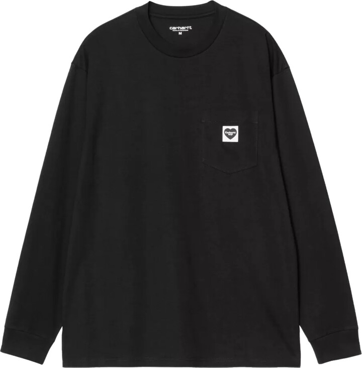 Carhartt Work In Progress pocket heart long-sleeve T-shirt