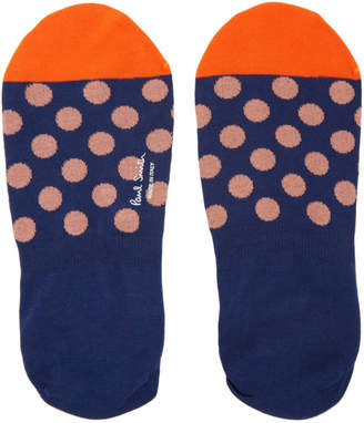 Paul Smith Navy Spot Loafers Socks