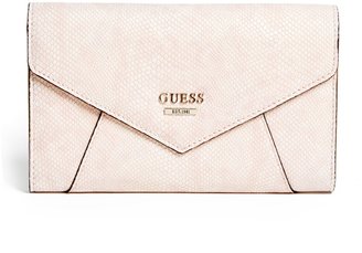GUESS Gia Python-Embossed Wallet