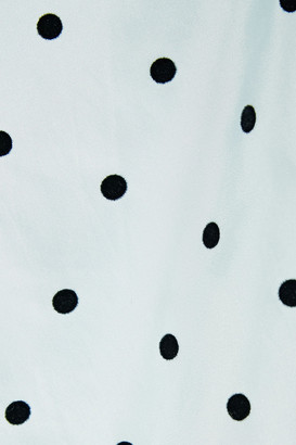 Marc Jacobs Flocked Silk-taffeta Shirt