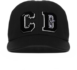 Christian Dior X Kenny Scharf Logo Patch Baseball Cap - ShopStyle Hats
