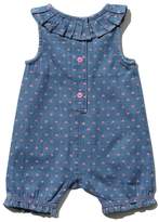Thumbnail for your product : M&Co Heart smock romper and headband set