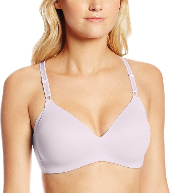 Warner's Women's No Side Effects Underarm-Smoothing Comfort Wireless  Lightly Lined T-Shirt Bra 1056 - ShopStyle