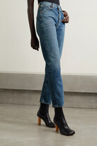 Thumbnail for your product : Citizens of Humanity Sabine High-rise Straight-leg Jeans - Dark denim