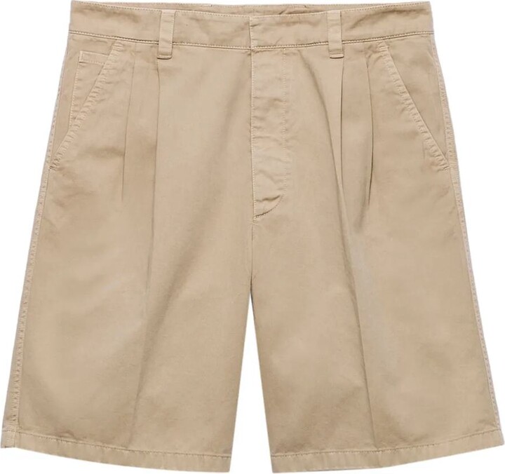 Prada Cotton Bermuda Shorts