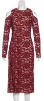 Thumbnail for your product : Alice + Olivia Lace Midi Dress