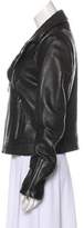 Thumbnail for your product : Andrew Marc Leather Zip-Up Jacket w/ Tags