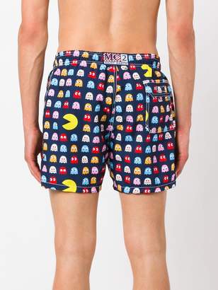 MC2 Saint Barth Pacman print swim shorts