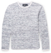 Thumbnail for your product : Grayers Peter Slubbed Linen and Cotton-Blend Sweater