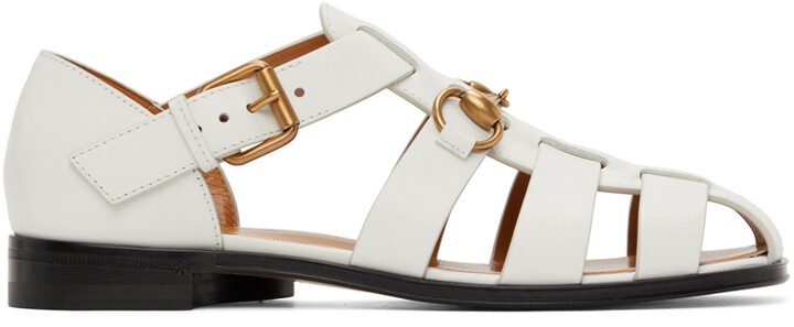 horsebit fisherman sandals