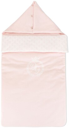 Dolce & Gabbana Children Logo Print Sleeping Bag