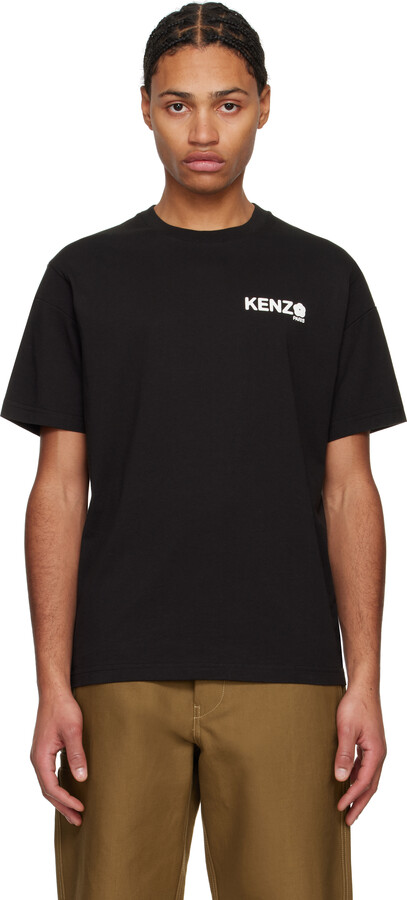 Kenzo Black Paris Boke Flower 2.0 T-shirt