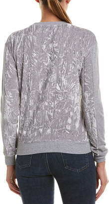 Romeo & Juliet Couture Velvet Sweatshirt