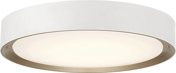 Access Lighting Malaga Flushmount Light in Black Size: 16\