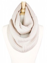Thumbnail for your product : Look By M Ribbed Knit Infinity Scarf