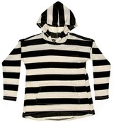 Thumbnail for your product : Max & Bean Look Amazing Crochet Yoke Long Sleeve Hooded Sweater (Big Girls)