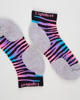 Thumbnail for your product : Lightfeet - Black Ankle Socks - Evolution Predator Performance Mini Crew Socks - Size S at The Iconic