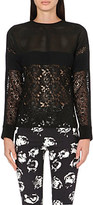 Thumbnail for your product : Ungaro Mesh and lace top