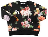 Thumbnail for your product : MSGM Printed cotton sweatshirt & leggings