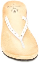Thumbnail for your product : Crocs Oumi Luxe Leather Flip Flop