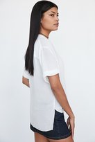 Thumbnail for your product : Silence & Noise Silence + Noise High/Low Surplice Tee Blouse