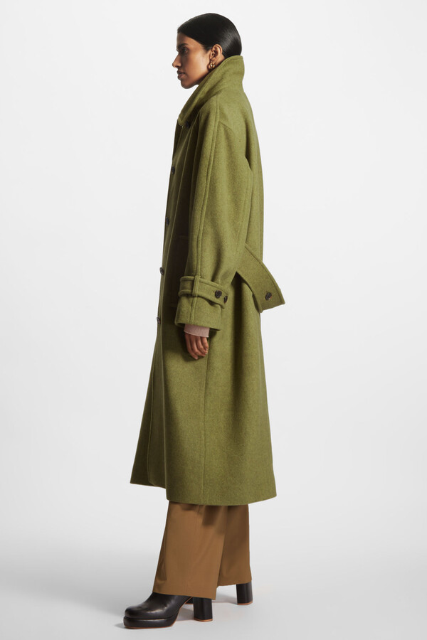 COS Wool-Blend Tailored Coat - ShopStyle