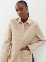 Thumbnail for your product : Totême Half-button Organic-cotton Shirt