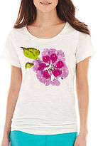 Thumbnail for your product : JCPenney St. John's Bay St. Johns Bay Short-Sleeve Graphic Tee