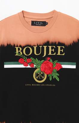 Civil We Boujee Rose Bleach T-Shirt