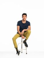 Thumbnail for your product : Scotch & Soda Structured Indigo Tee