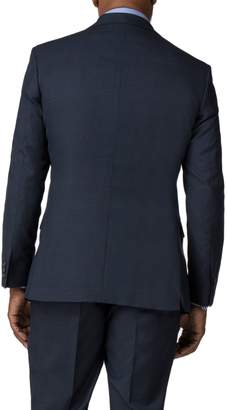 Pierre Cardin Men's Albert Navy Check Jacket