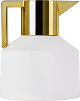 Thumbnail for your product : Normann Copenhagen White & Gold Geo Vacuum Jug