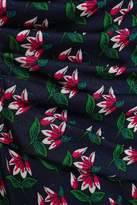 Thumbnail for your product : Diane von Furstenberg Gathered Printed Silk-jersey Dress