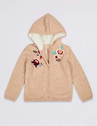 Marks and Spencer Embroidered Cardigan (3 Months - 7 Years)