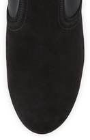 Thumbnail for your product : Tory Burch Brenda Stretch Suede Wedge Bootie